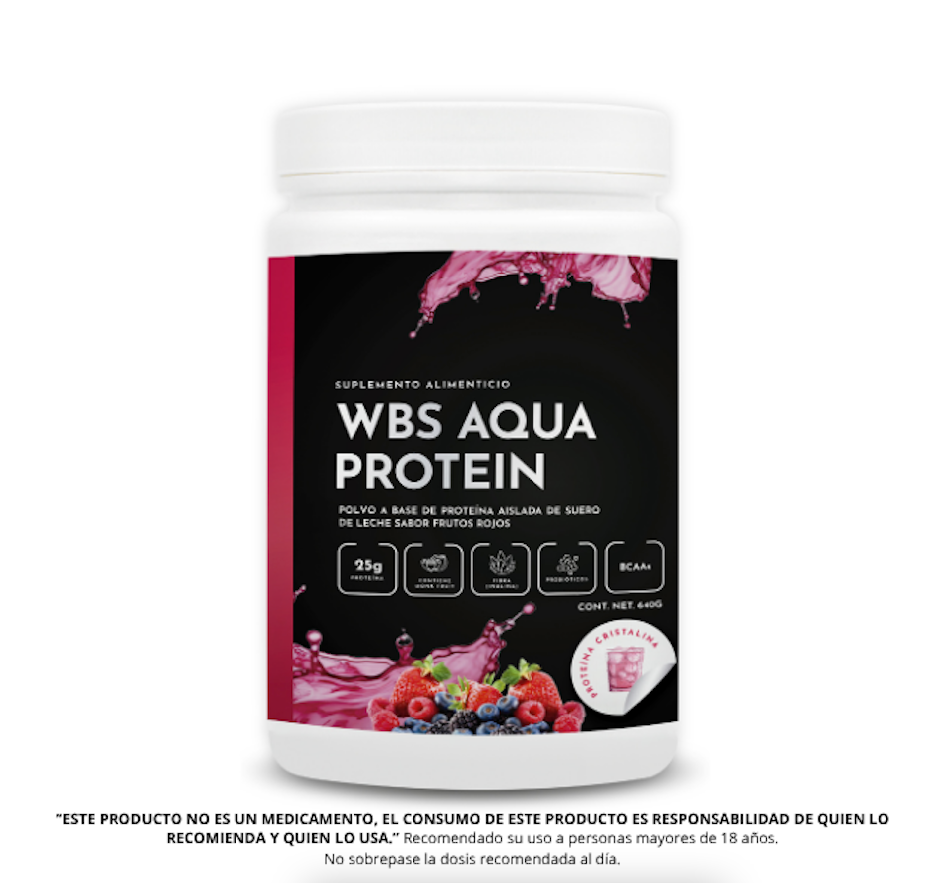WBS Aqua Protein Frutos Rojos