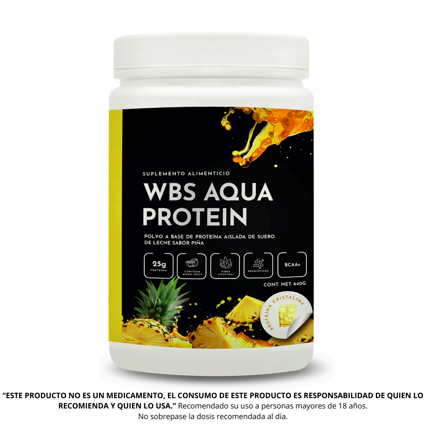 WBS Aqua Protein Piña